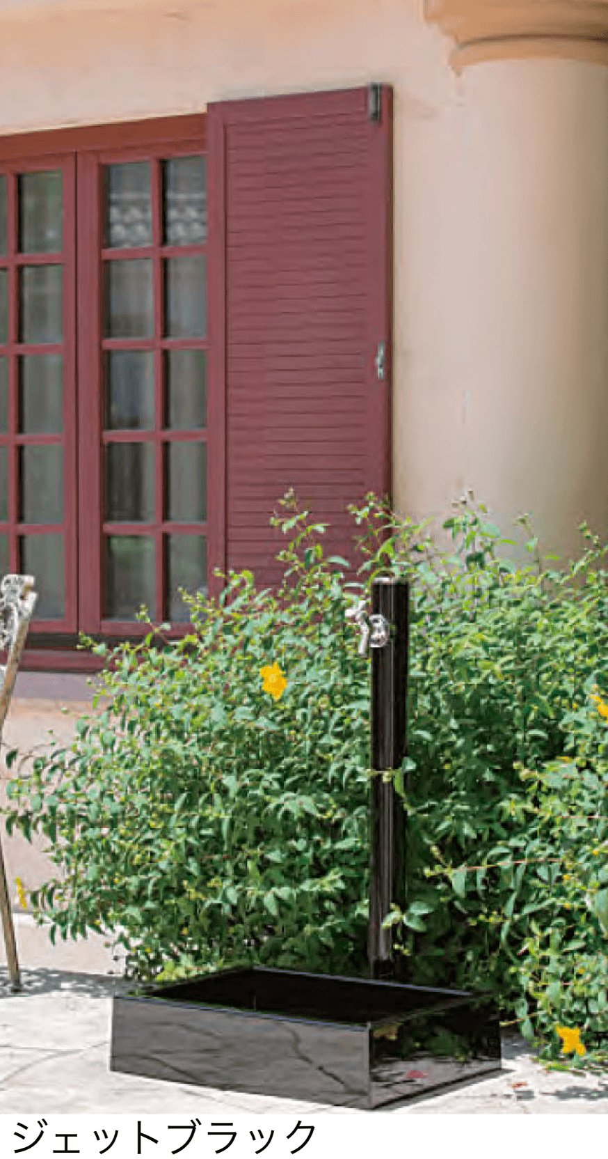 久保田セメント工業の「メルス 丸型アルミ水栓柱(メタリック塗装仕上げ)」