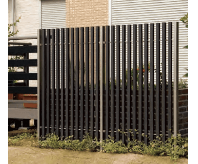 MINOの「ハイブリッド彩木ストライプフェンス・間仕切34×40縦格子タイプ HAC34K」のサブ画像2