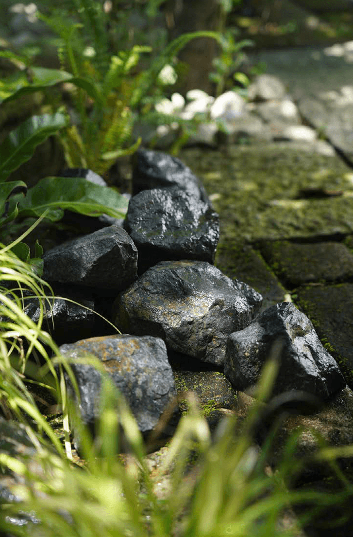 エクシスランドの「おぼろ石」