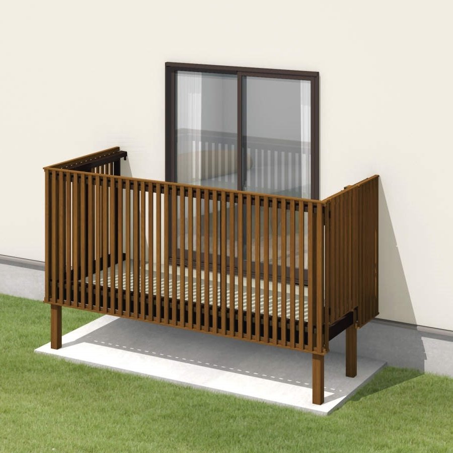 三協アルミの「オルネ(庭置き式 たてスリット〈フルクローズ〉)」