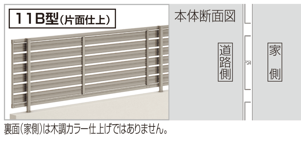 クレディフェンスHG 11型(両面仕上)／11B型(片面仕上)13