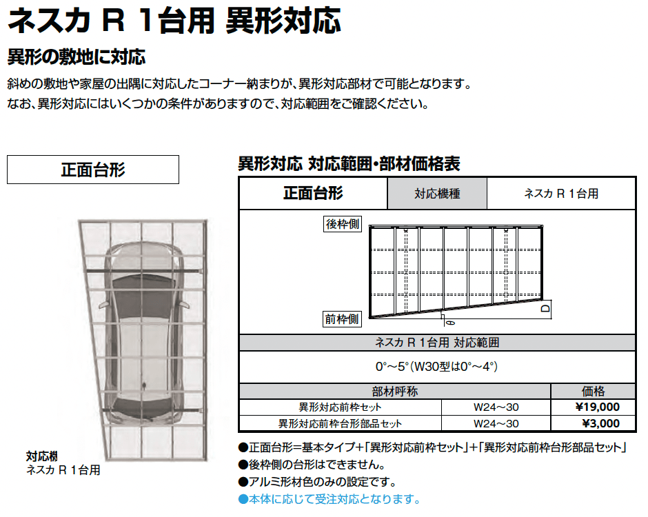 ネスカR 1台用_価格_4