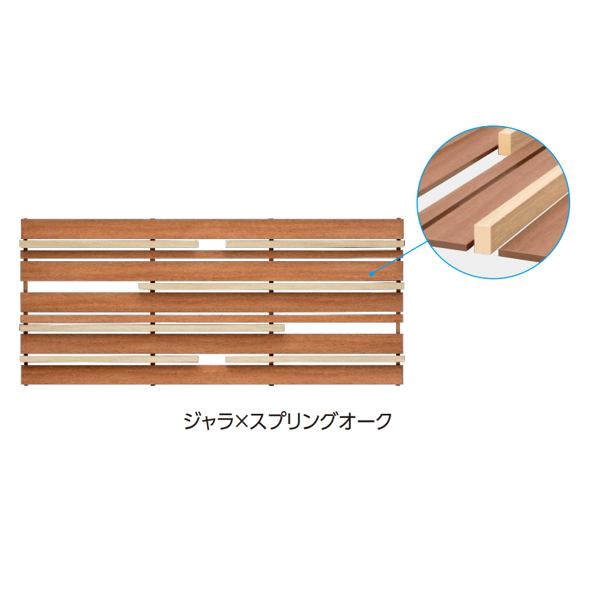 タカショーの「エバーアートウッド®︎デザインユニット ランダム」のサブ画像1