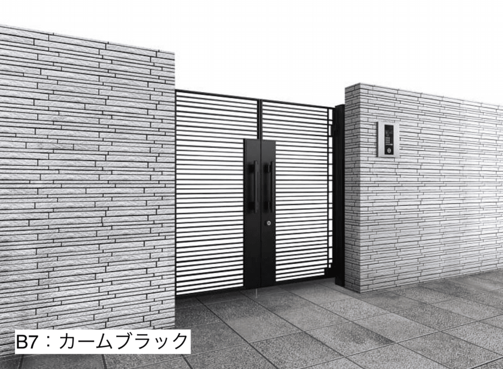 YKK APの「電気錠付共用門扉 シャローネ 門扉SA01型【2023年版】」のサブ画像3