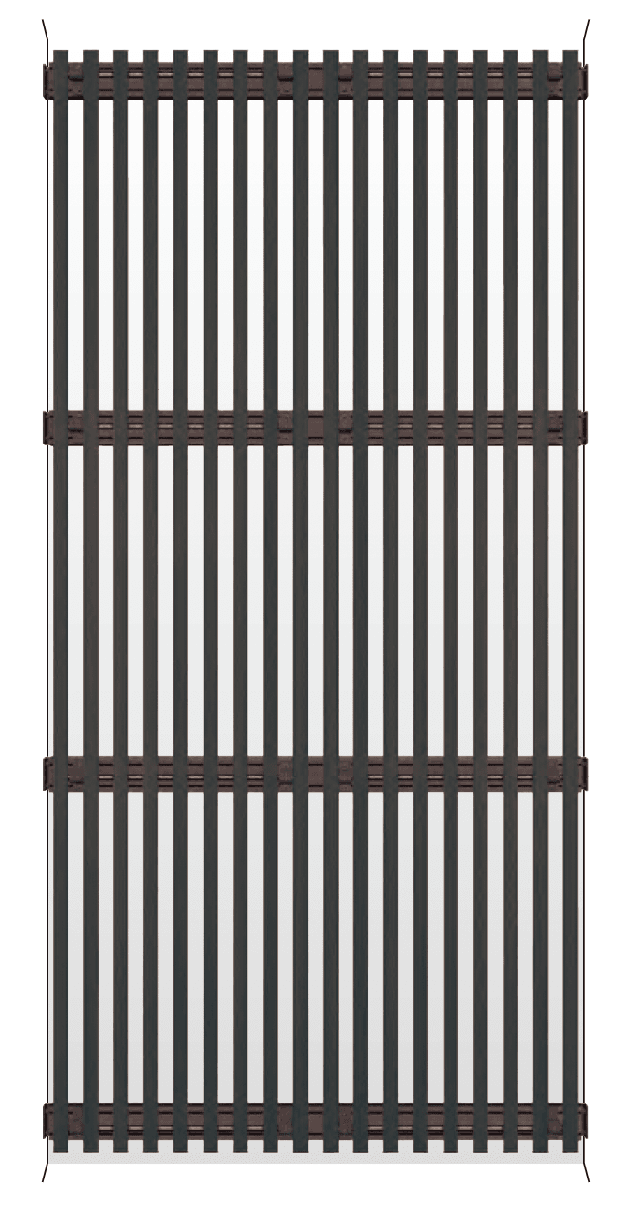 MINOの「ハイブリッド彩木ストライプスクリーン・開口部34×40縦格子タイプ N仕様 HAM-KN」のサブ画像2