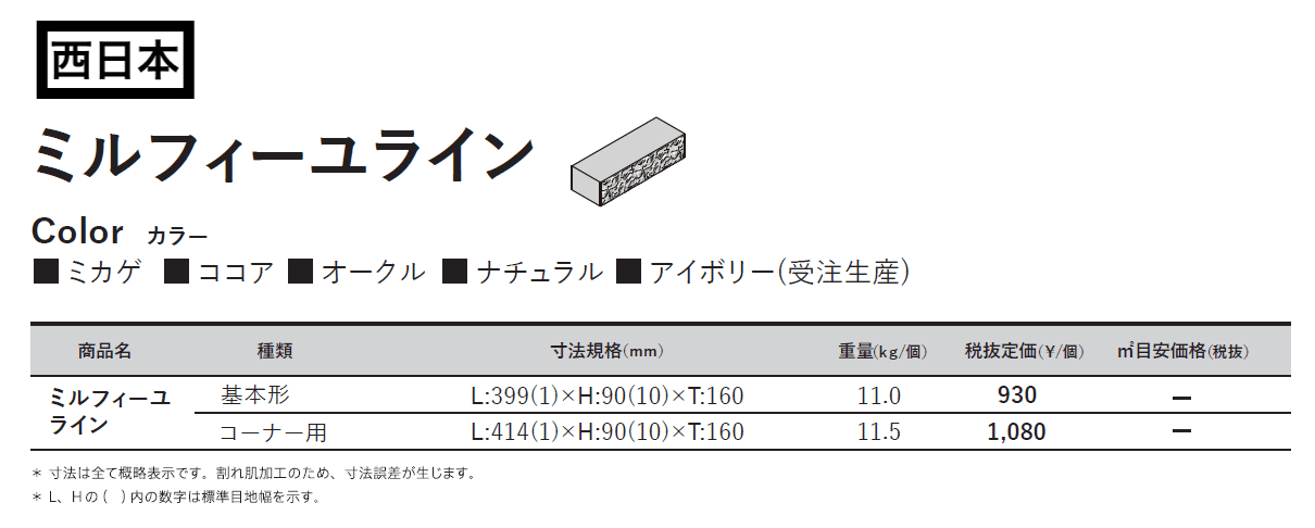 ミルフィーユライン【西日本・中京】【2024年版】_価格_1