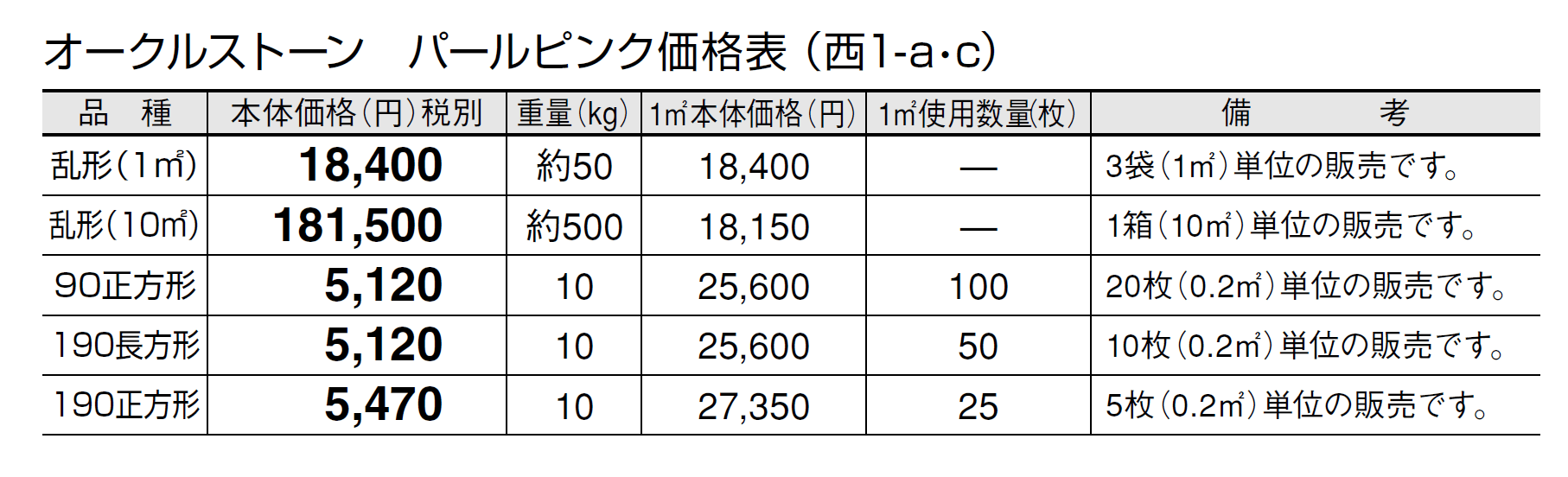オークルストーン パールピンク【2024年版】_価格_3
