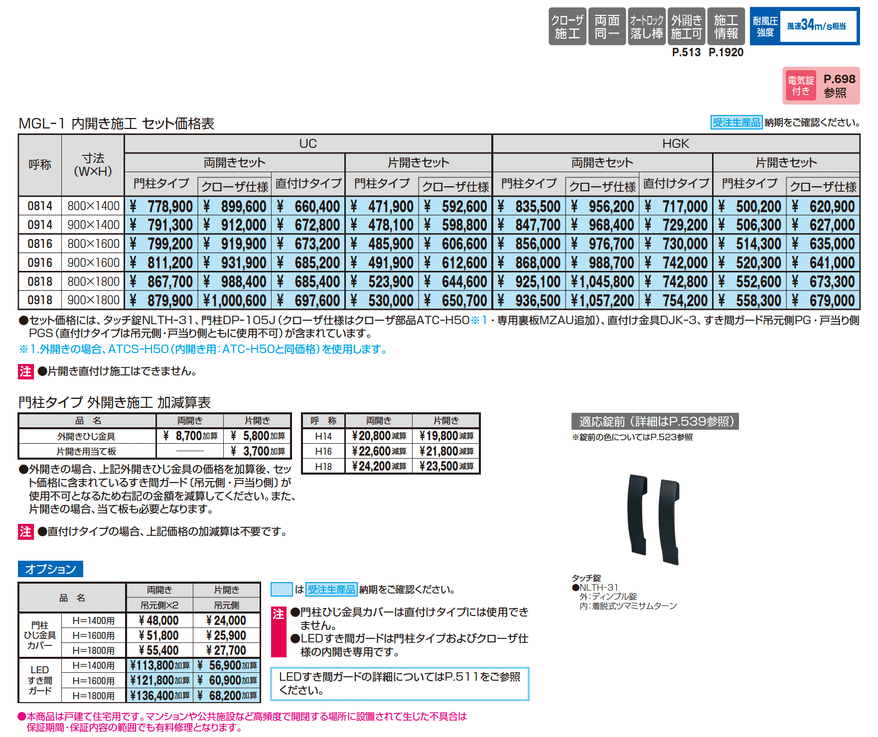 ラグレシア1型_価格_1