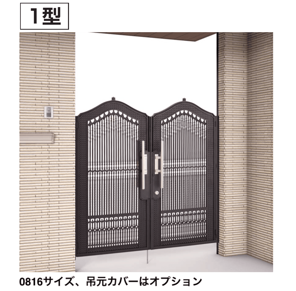 四国化成の「アルファグラン対応門扉 ロードス門扉」