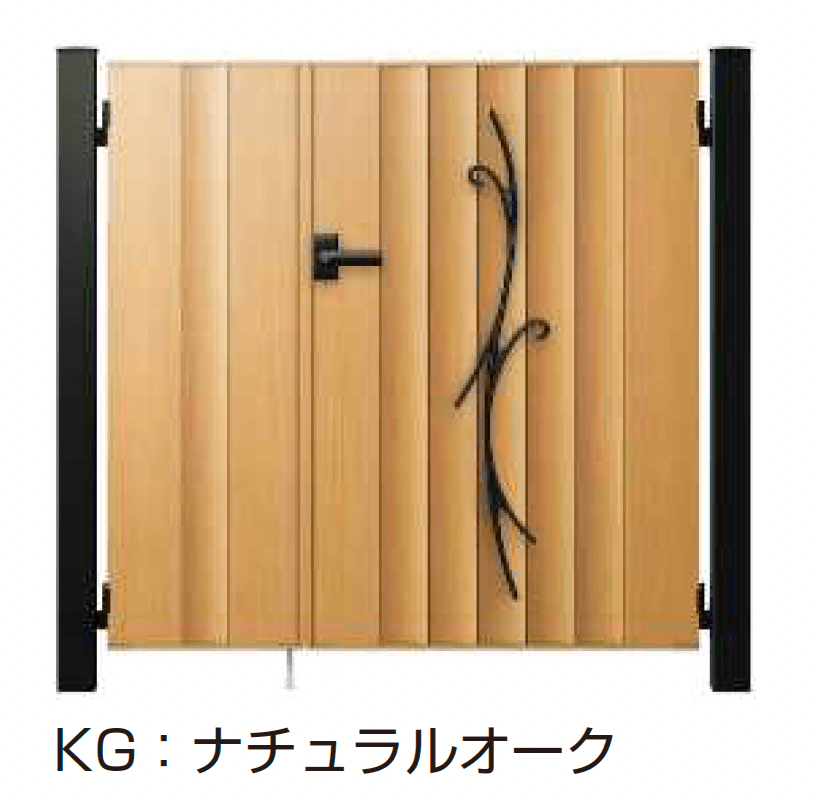 YKK APの「ルシアス 門扉 TM3C型 鋳物+たて目隠し【2025年6月発売】」のサブ画像4