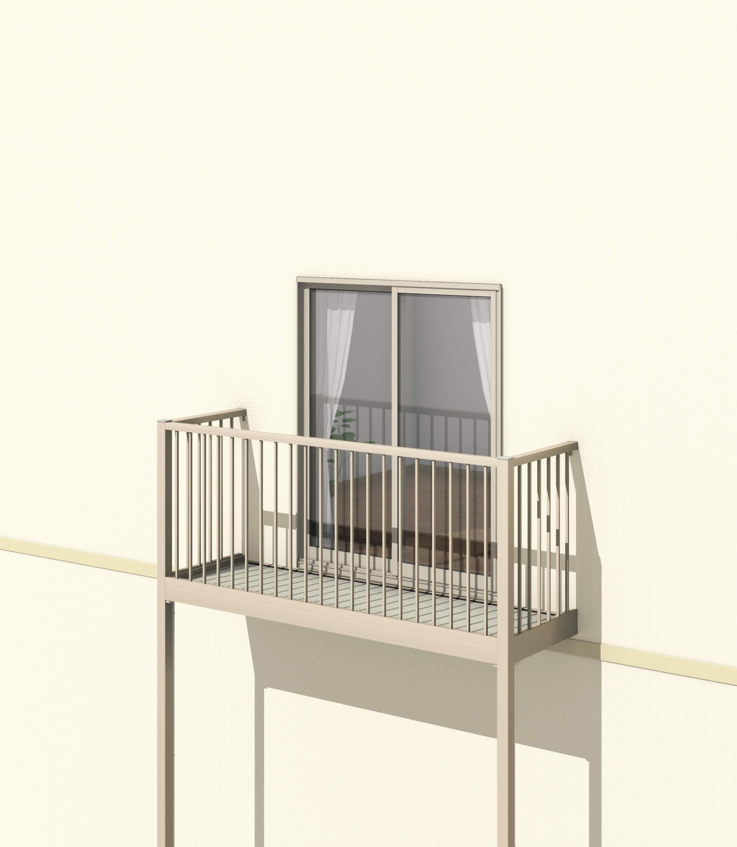 三協アルミの「オルネ(柱建て式 たて格子)」