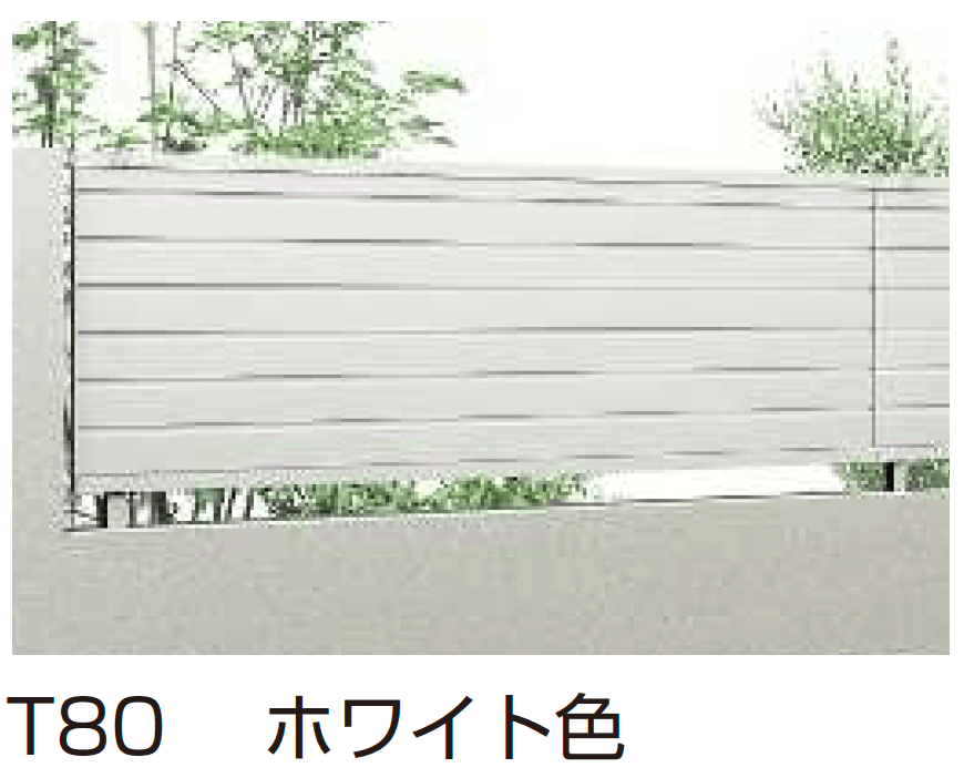 シンプレオ フェンスYM1型 横目隠し【2024.6月発売】3
