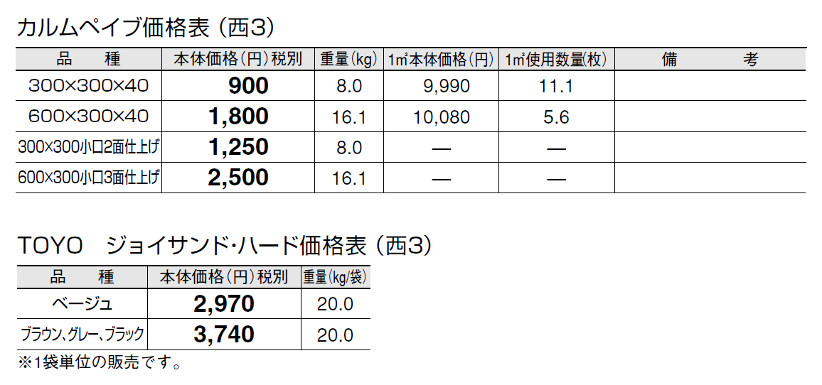 カルムペイブ【2024年版】_価格_5