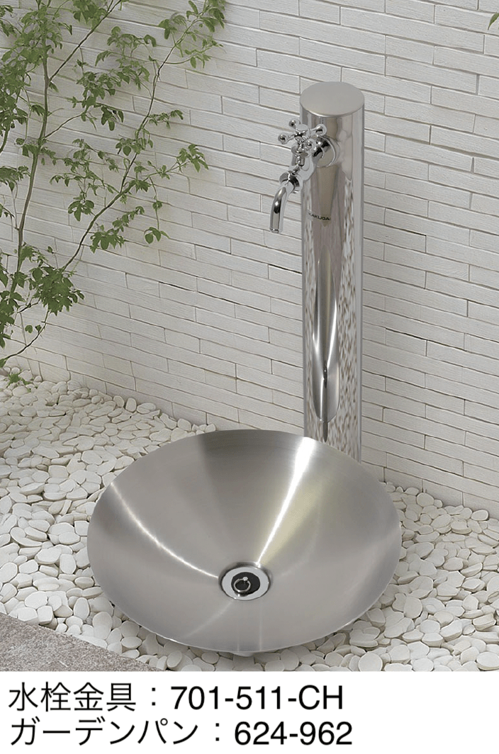 ギャザーの「ステンレス水栓柱」のサブ画像3