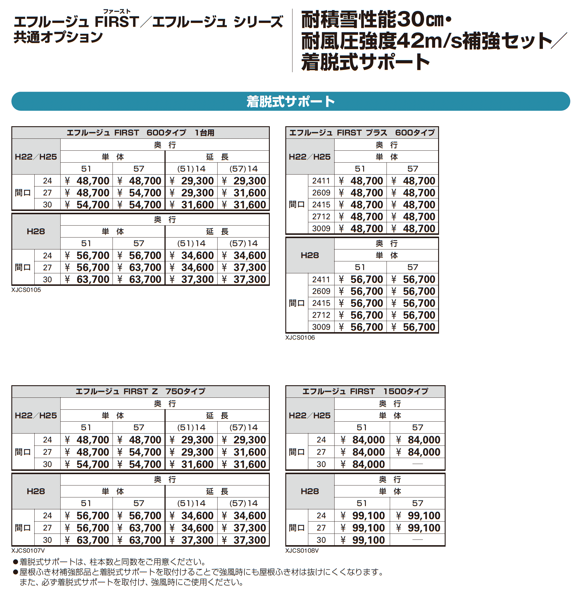エフルージュ FIRST 600タイプ 1台用(単体/奥行延長)_価格_9