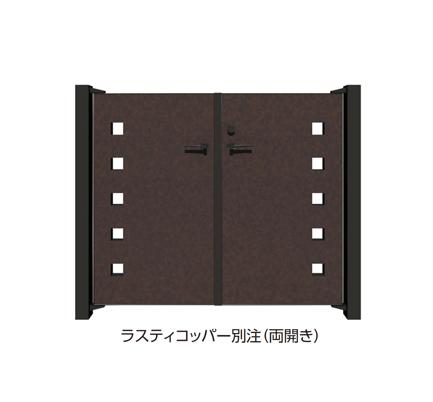 タカショーの「エバーアートボード門扉®︎ コマド」のサブ画像2