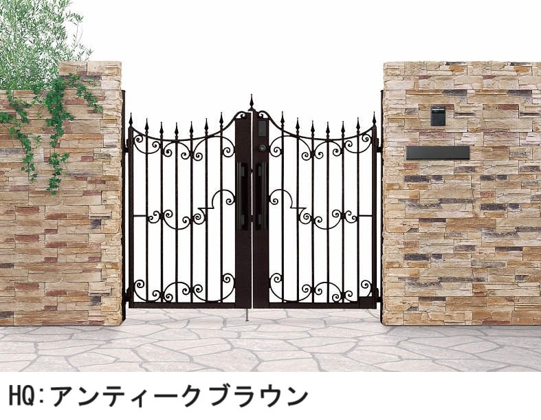 YKK APの「〔ピタットKey システム〕電気錠付 シャローネ 門扉シリーズ EA07型【2024年版】」のサブ画像2