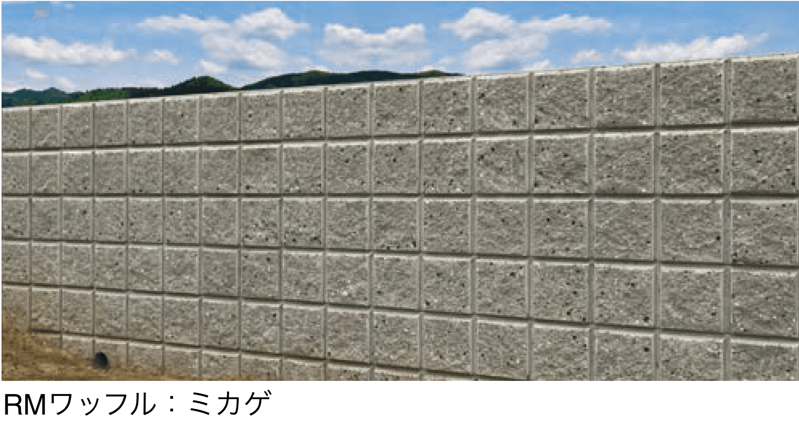 太陽エコブロックスの「RM ワッフル」