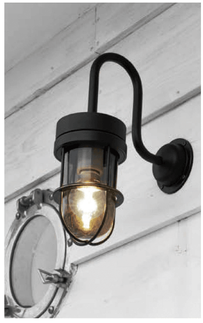 セキスイデザインワークスの「ガーデンライト ブラックシリーズ ブラケットライト」