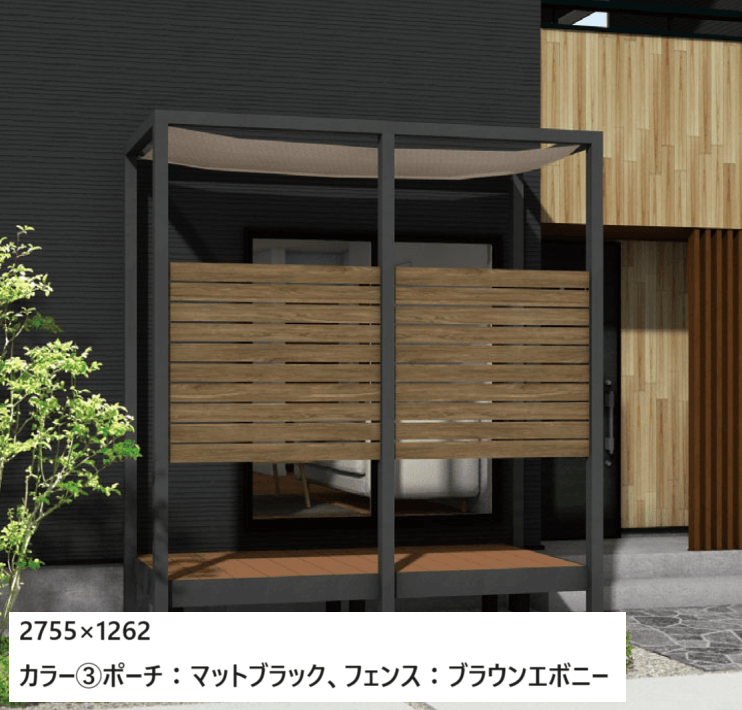 タカショーの「アートウッド®︎庭テラス 2755タイプ【2024年版】」