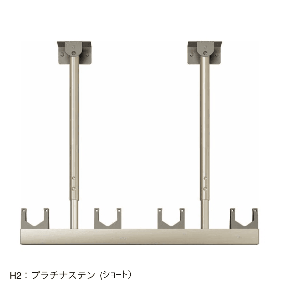 YKK APの「テラス屋根・バルコニー屋根用 吊り下げ式 固定物干し【2024年版】」のサブ画像4