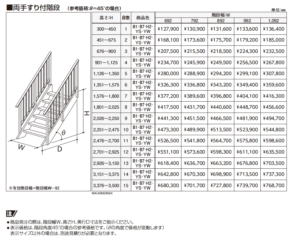 アルミ階段【2024年版】_価格_2