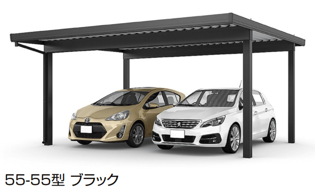 LIXILの「カーポートST 4500タイプ 2台用」のサブ画像7
