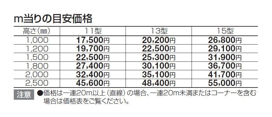 EAF15型 太格子タイプ【2024年版】_価格_1