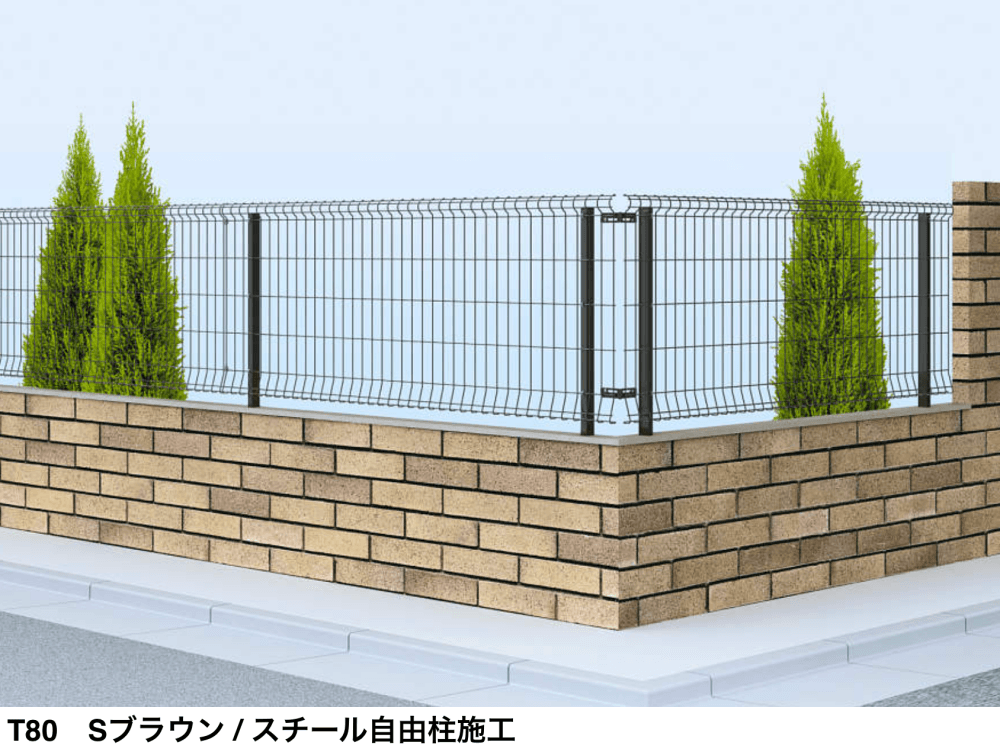 YKK APの「イーネット フェンス2F型【2024年版】」のサブ画像1