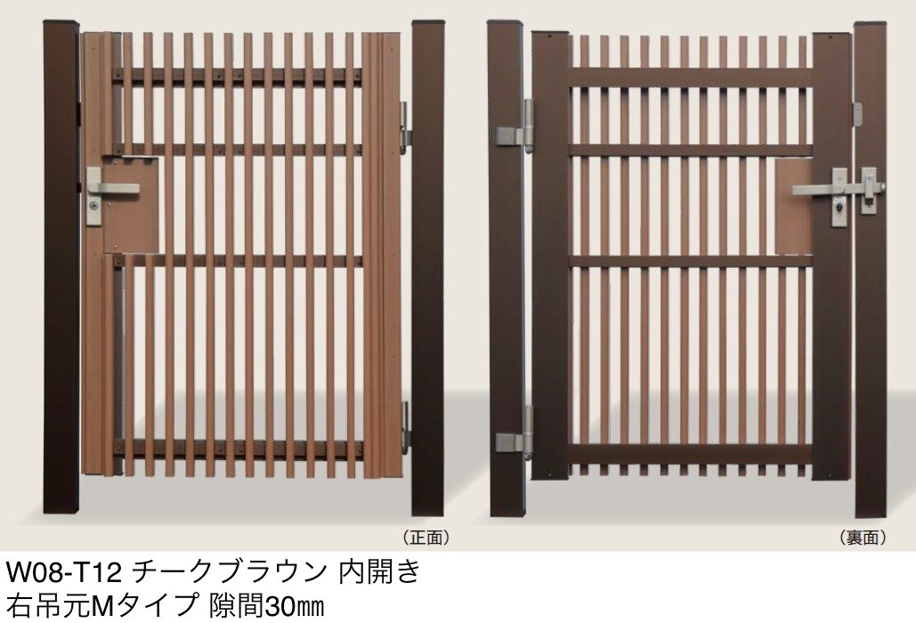 エクシスランドの「Eラインスタイル門扉 タイプA」