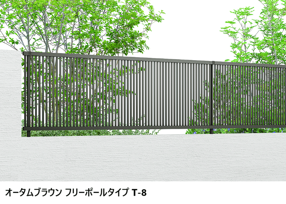 LIXILの「フェンスAB TR1型(縦格子①)」のサブ画像1