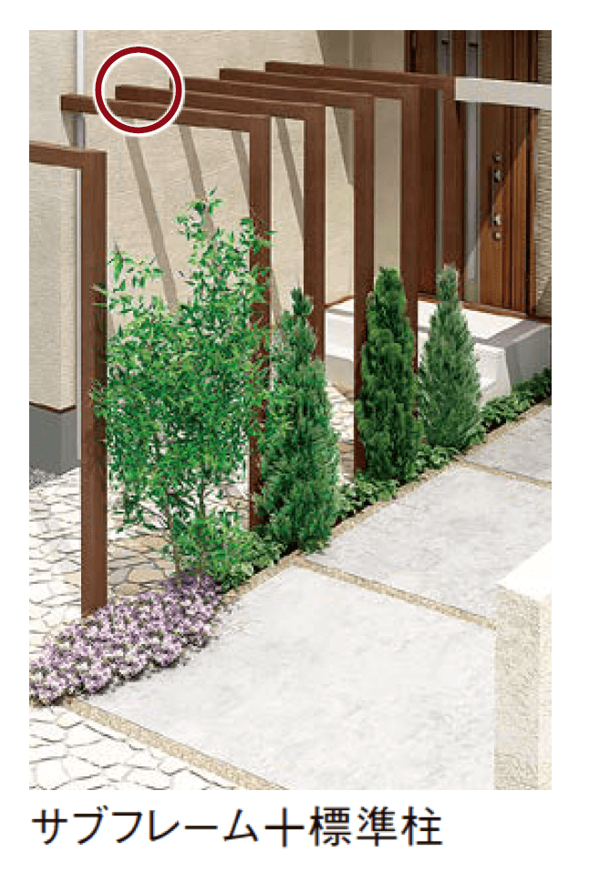 LIXILの「プラスG Gフレーム フレーム」のサブ画像4