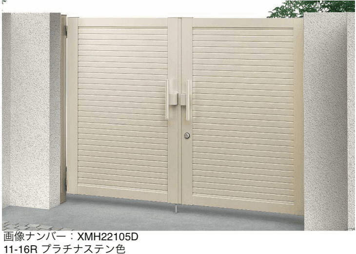 YKK APの「電気錠付共用門扉 シンプレオ 門扉 YM1型【2025年6月発売】」