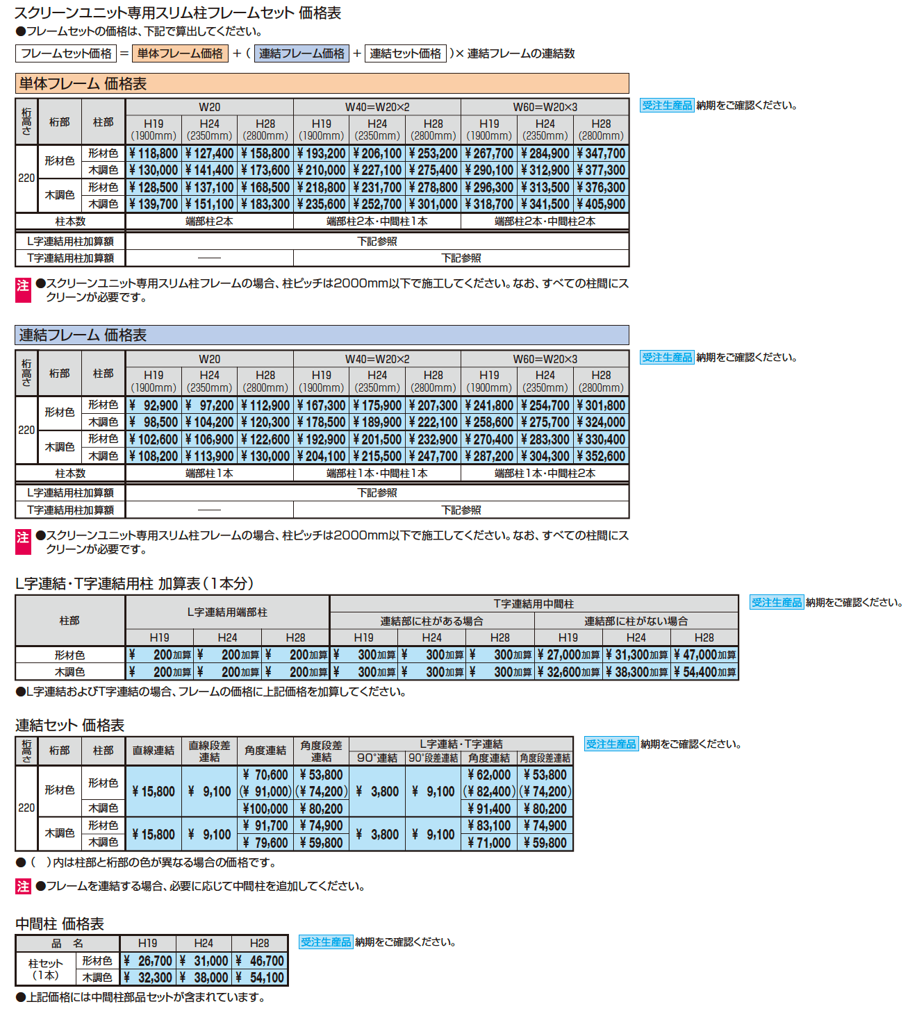X.スタイル/クロス.スタイル/スクリーンユニット【2023年版】_価格_1