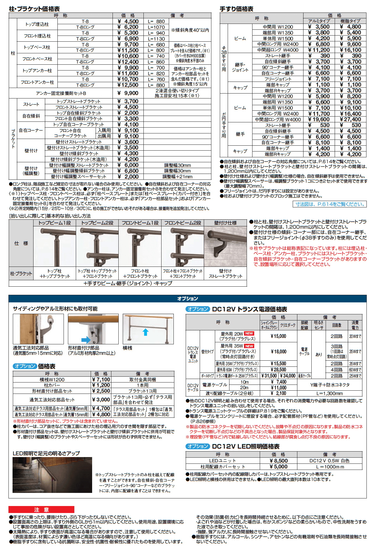 グリップライン 歩行補助手すり_価格_2