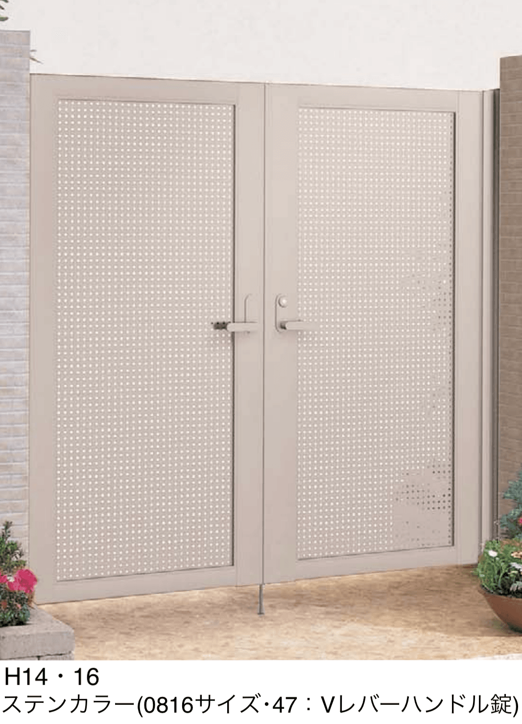 四国化成の「クレディ門扉8型」のサブ画像2