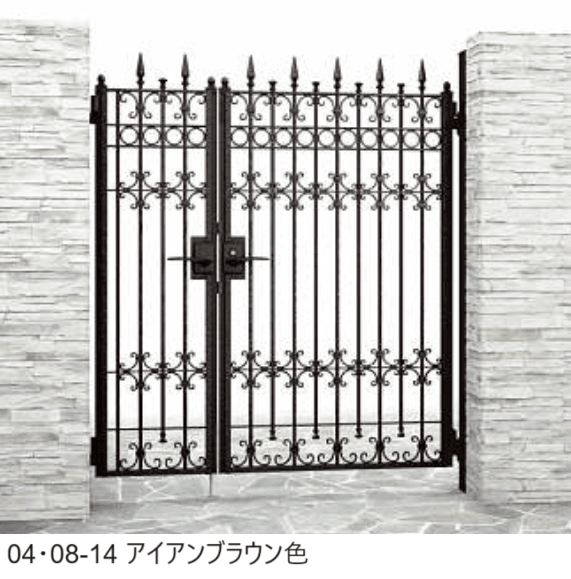 YKK APの「シャローネ 門扉 EB03型 剣先」のサブ画像4