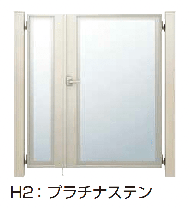 YKK APの「ルシアス 門扉 FP1型 ガラスパネル【2025年6月発売】」のサブ画像4