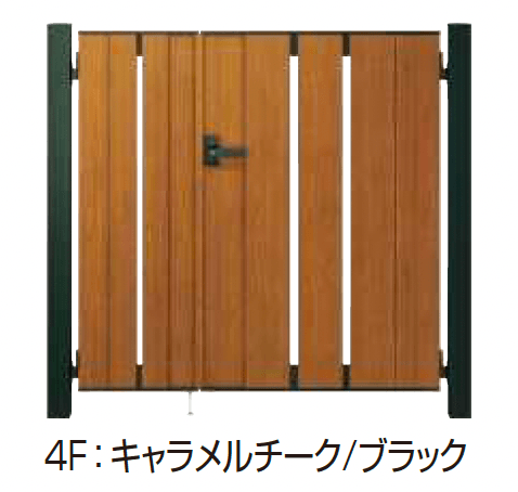 YKK APの「ルシアス 門扉 TS4型 たてスリット【2025年6月発売】」のサブ画像8