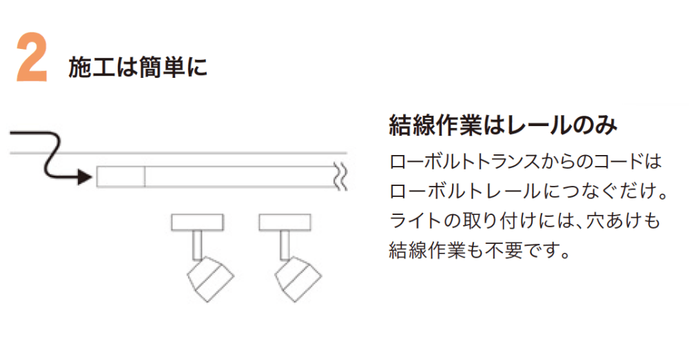 ゆとりの「ローボルトレールシステム 【2022年版】」のサブ画像4