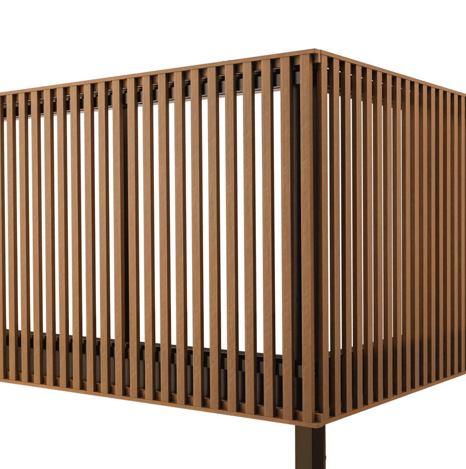 三協アルミの「オルネ特注品(庭置き式 たてスリット〈フロントオープン〉)」のサブ画像1