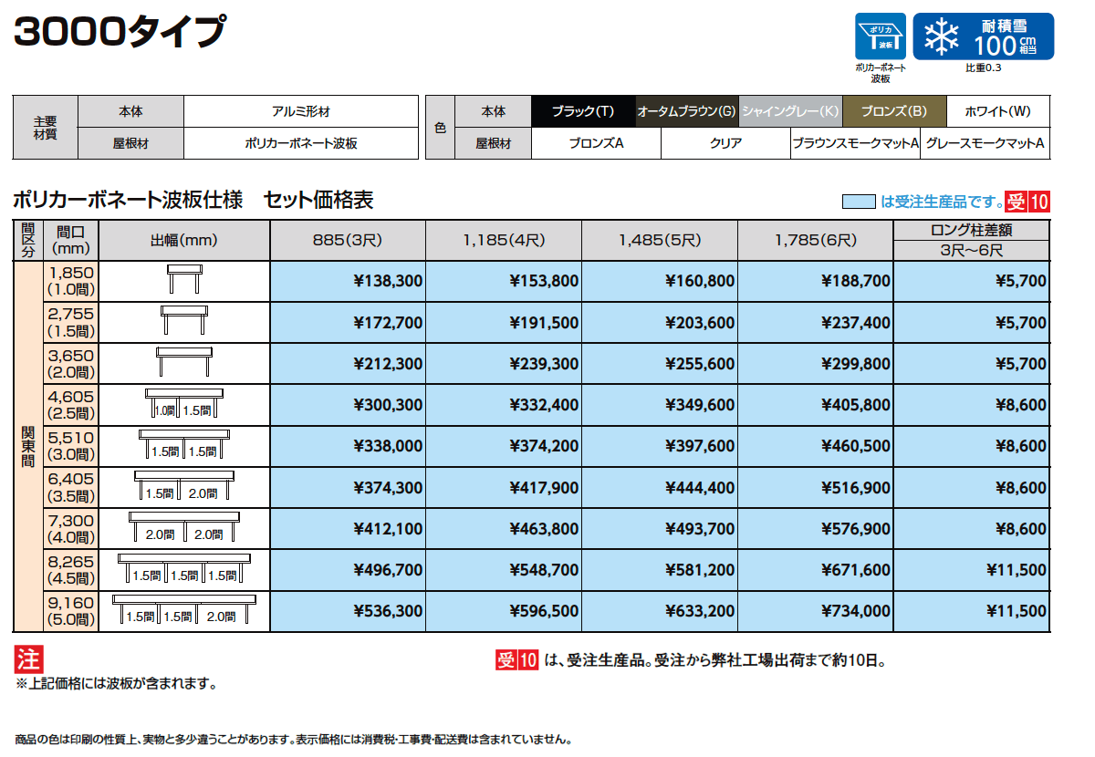 ナーラテラス 関東間【2024年版】_価格_3