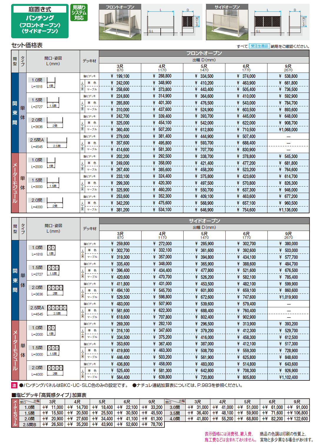 オルネ(庭置き式 パンチング(サイドオープン))【2024年版】_価格_1