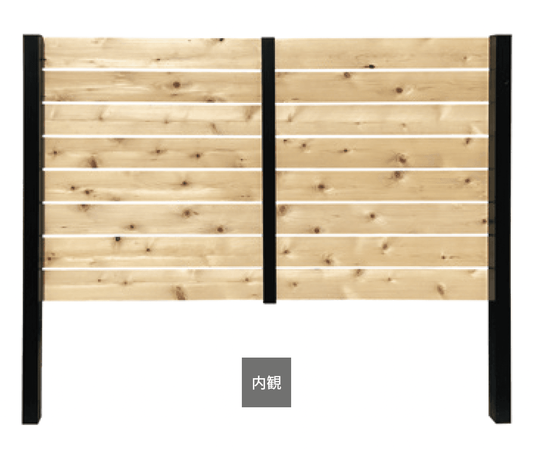 ギャザーの「ヒバセレクトフェンス 柱1.8mピッチ仕様【2025年版】」のサブ画像2