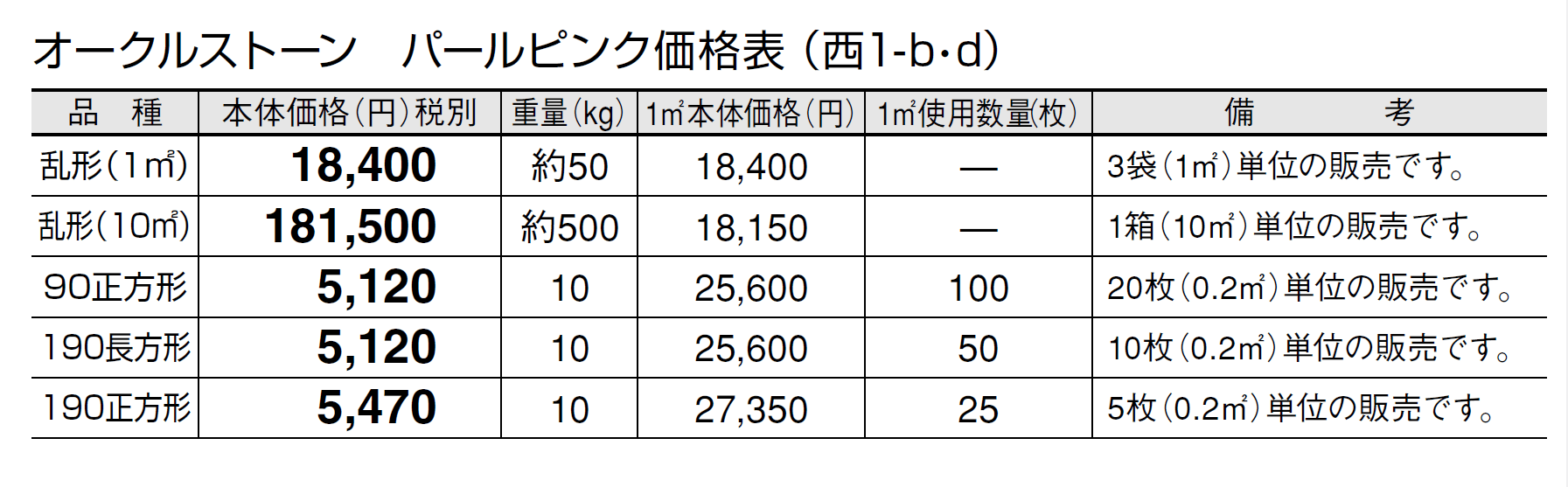 オークルストーン パールピンク【2024年版】_価格_4