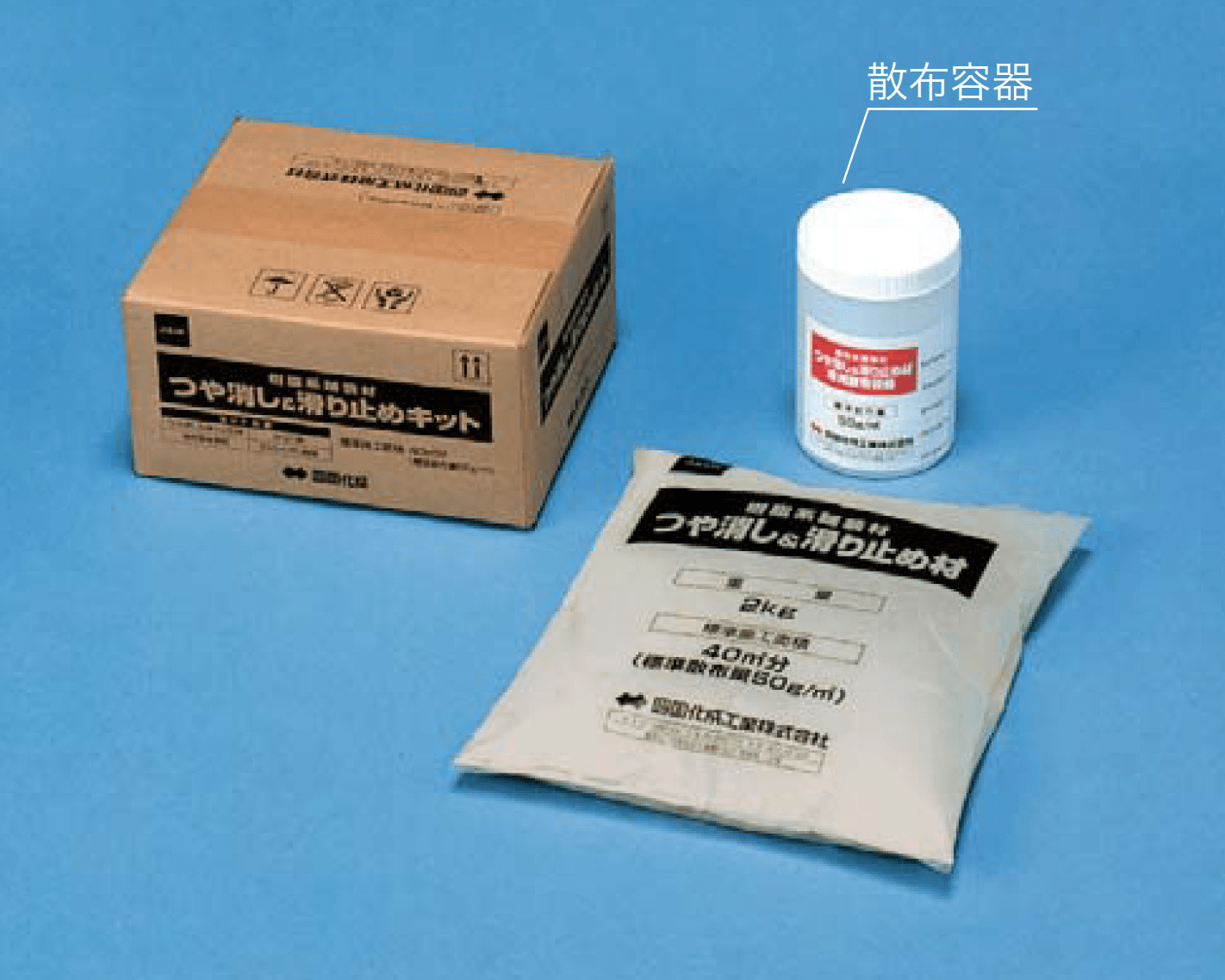 四国化成の「リンクストーン用 つや消し&滑り止めキット」