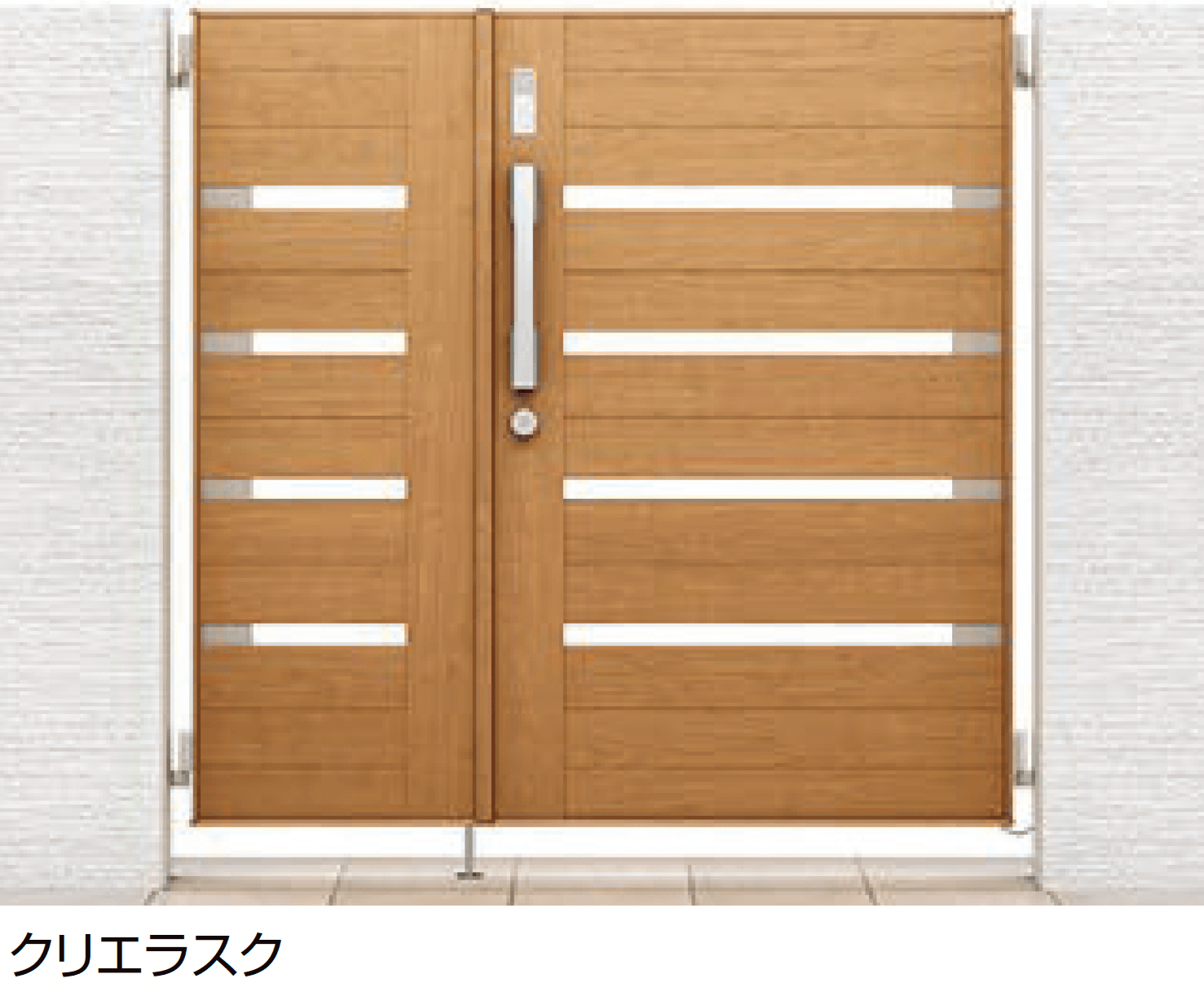 LIXILの「開き門扉AA スマートロックシステム FamiLock YS1型(木調)」のサブ画像1