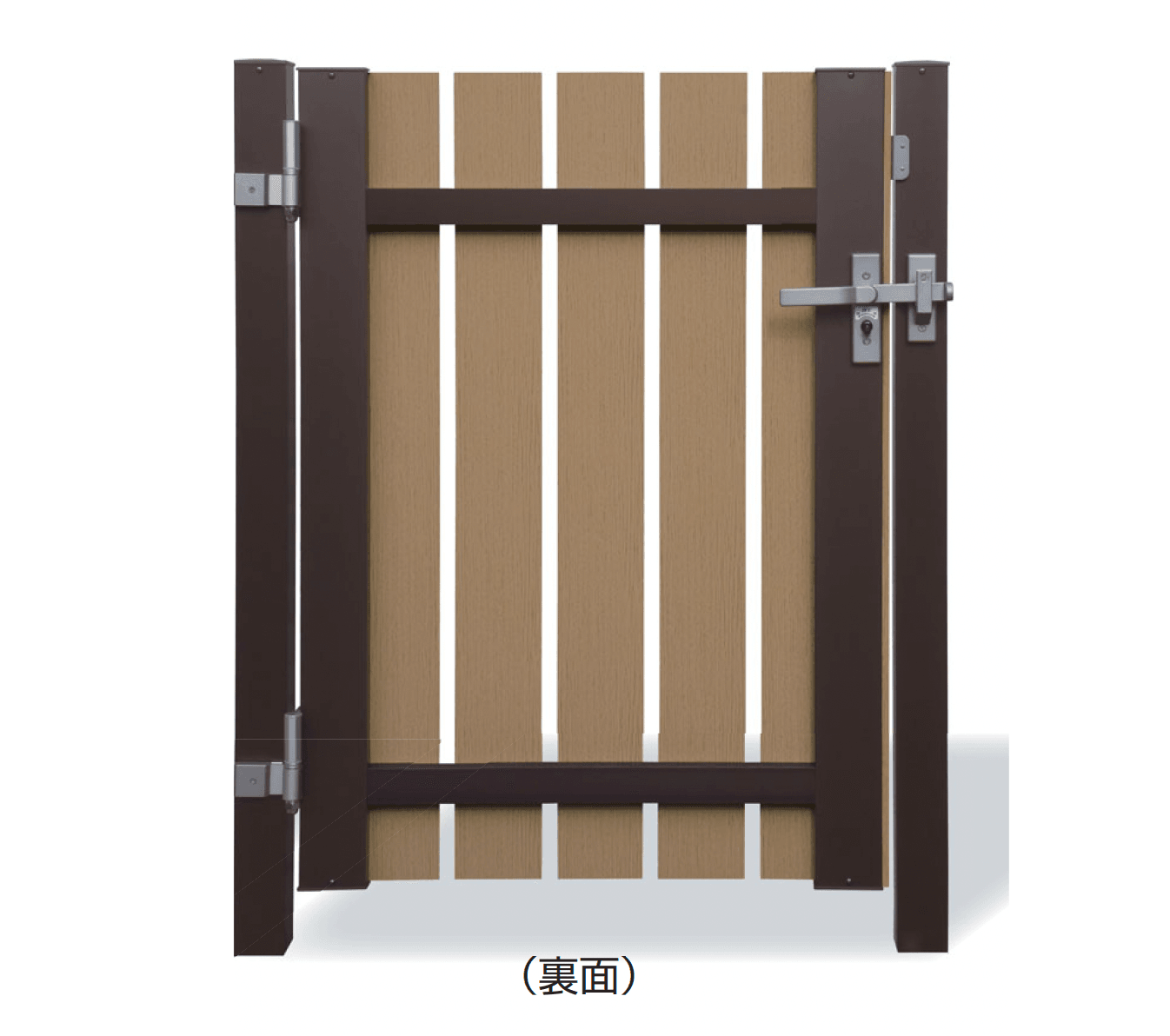 ギャザーの「ボードスタイル門扉(柱2mピッチ用)タイプ2M」のサブ画像1