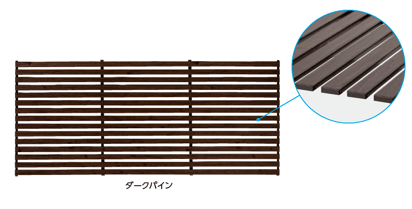 タカショーの「エバーアートウッド®︎デザインユニット ボーダー【2024年版】」