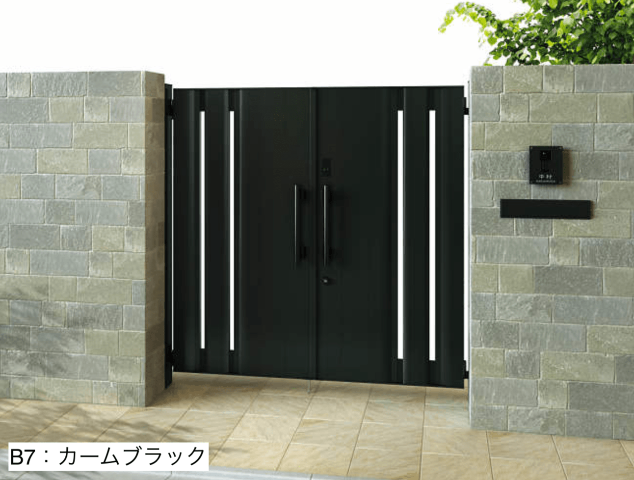 YKK APの「〔ピタットKey システム〕電気錠付 エクスティアラ 門扉シリーズ 2型【2023年版】」